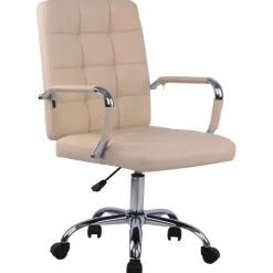 CLP Bureaustoel Deli PRO Kunstleer - creme Best