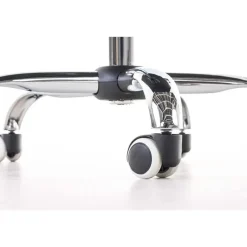 CLP Bureaustoel Deli V2 chroom Frame - Stof - grijs Online