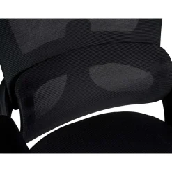 CLP Bureaustoel Garston zwart Frame - Microfiber - zwart Best