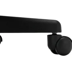 CLP Bureaustoel Genius zwart Frame - Kunstleer - oranje New