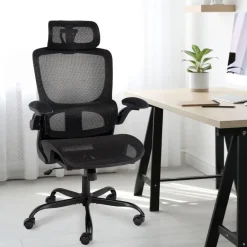 CLP Bureaustoel Kaylee zwart Frame - Kunststof - zwart Online