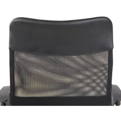 CLP Bureaustoel Korba chroom Frame - Microfiber - zwart