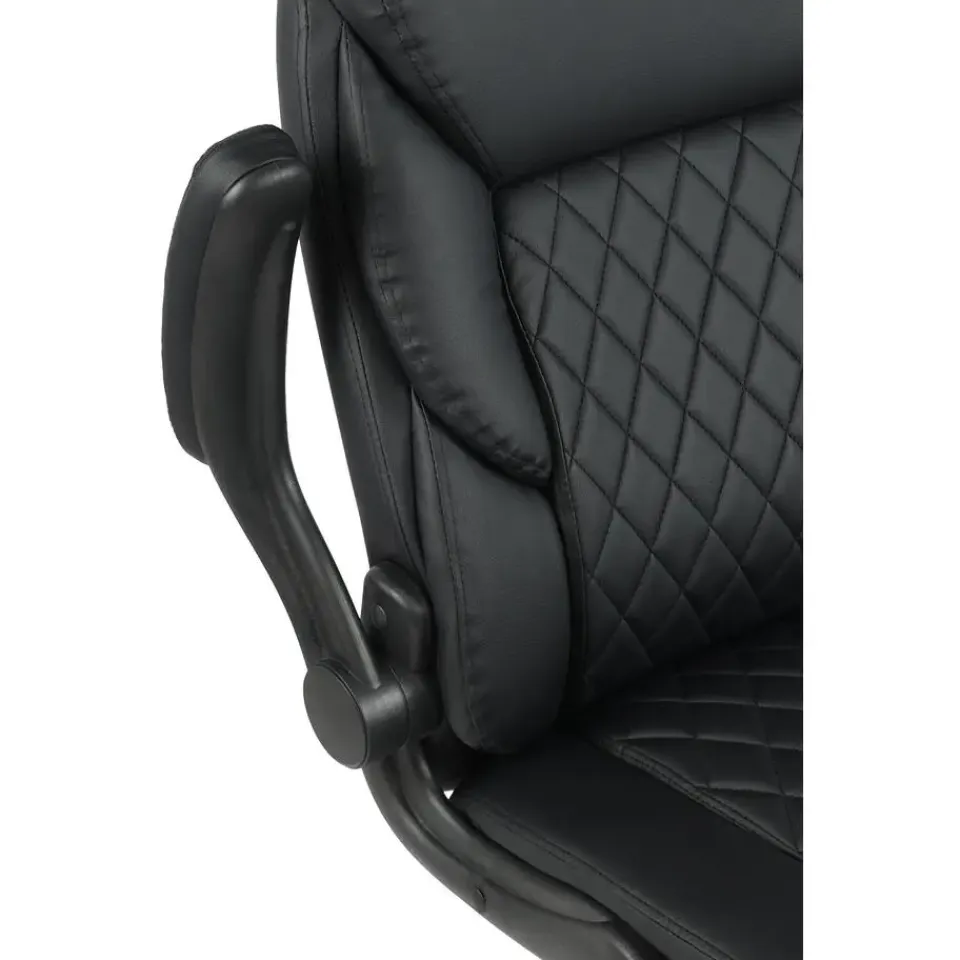 CLP Bureaustoel Medfield zwart Frame - Kunstleer - zwart Clearance