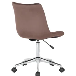 CLP Bureaustoel Medford Fluweel - bruin Best