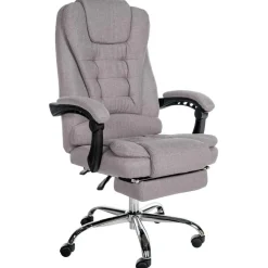 CLP Bureaustoel Oxygen Stof - grijs Hot