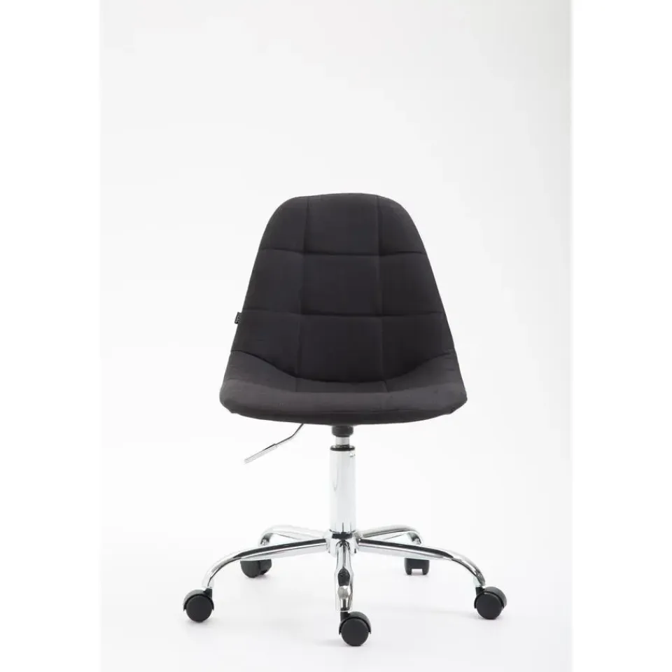 CLP Bureaustoel Reims Stof - zwart Sale