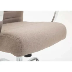 CLP Bureaustoel Valais Stof - taupe Best