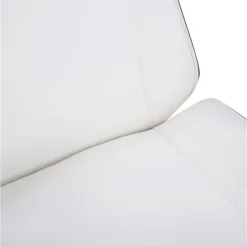 CLP Bureaustoel Varel chroom Frame - Kunstleer - walnoot/wit Hot