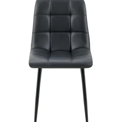 CLP Eetkamerstoel Antibes zwart Frame - Kunstleer - zwart Best