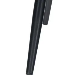 CLP Eetkamerstoel Antibes zwart Frame - Fluweel - bruin New