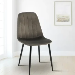 CLP Eetkamerstoel Baxter zwart Frame - Metaal - antraciet Best