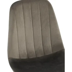 CLP Eetkamerstoel Baxter zwart Frame - Metaal - antraciet Best