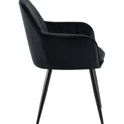 CLP Eetkamerstoel Cheryl zwart Frame - Metaal - zwart Sale