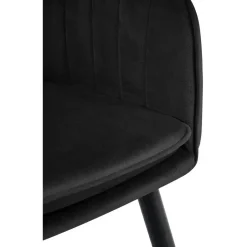 CLP Eetkamerstoel Cheryl zwart Frame - Metaal - zwart Sale