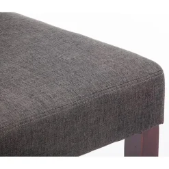 CLP Eetkamerstoel Ina cappuccino Frame - Stof - donkergrijs Sale