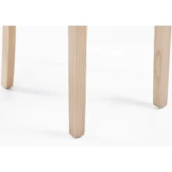 CLP Eetkamerstoel Ina natura Frame - Kunstleer - zwart Online