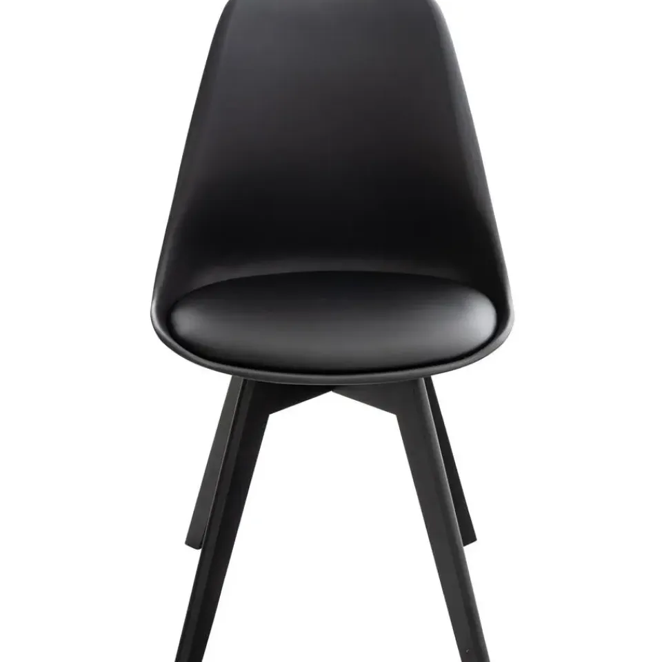 CLP Eetkamerstoel Linares natura Frame - Kunststof - zwart/zwart Sale