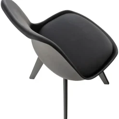 CLP Eetkamerstoel Linares natura Frame - Kunststof - zwart/zwart Sale