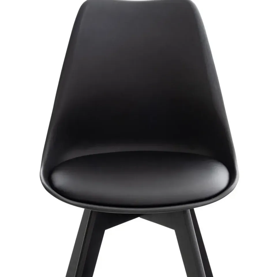 CLP Eetkamerstoel Linares natura Frame - Kunststof - zwart/zwart Sale