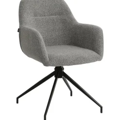 CLP Eetkamerstoel Merlinda Stof - grijs Clearance