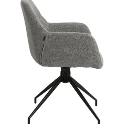 CLP Eetkamerstoel Merlinda Stof - grijs Clearance