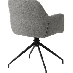 CLP Eetkamerstoel Merlinda Stof - grijs Clearance
