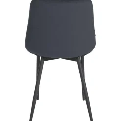 CLP Eetkamerstoel Victoria zwart Frame - Fluweel - zwart Sale