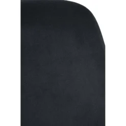 CLP Eetkamerstoel Victoria zwart Frame - Fluweel - zwart Sale