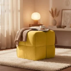 CLP Hocker Forinta Ribstof - geel Hot