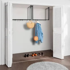 CLP Kledingrek Fenton 60x80x7 cm - zwart Discount