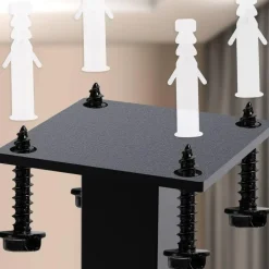 CLP Kledingrek Fenton 80x80x7 cm - zwart Hot