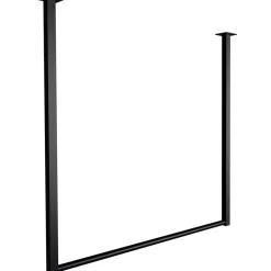 CLP Kledingrek Fenton 80x80x7 cm - zwart New