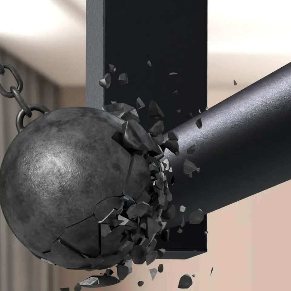 CLP Kledingrek Fenton 60x100x7 cm - zwart New