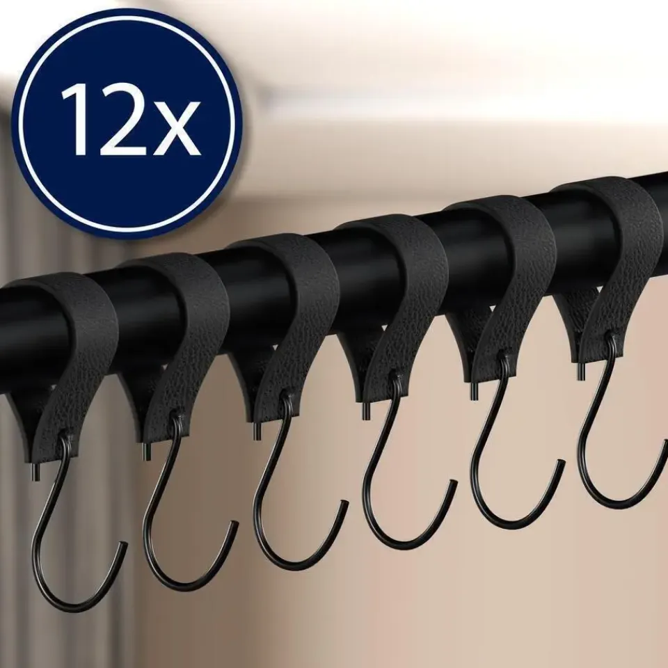 CLP Kledingrek Fenton 60x100x7 cm - zwart New