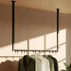 CLP Kledingrek Fenton 80x80x7 cm - zwart Best