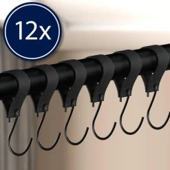 CLP Kledingrek Fenton 60x120x7 cm - zwart Sale