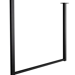 CLP Kledingrek Fenton 60x60x7 cm - zwart Discount