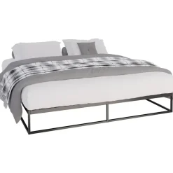 CLP Metalen bed Scala 200x180x25 cm - Zwart