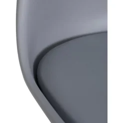 CLP Set van 6 Eetkamerstoel Ramsey natura Frame - Kunststof - grijs Sale