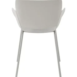 CLP Set van 2 Eetkamerstoel Alpena Kunststof - licht grijs