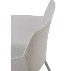 CLP Set van 2 Eetkamerstoel Alpena Kunststof - licht grijs