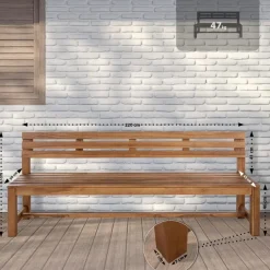 CLP Teakbank Augusta 220 cm New