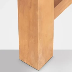 CLP Teakbank Teakbank 120 cm mit Abdeckhaube 120 cm Discount