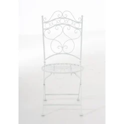 CLP Tuinstoel Indra Wit Clearance