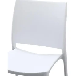 CLP Tuinstoel Meton Kunststof - wit Sale
