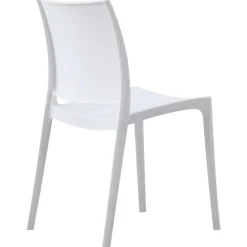 CLP Tuinstoel Meton Kunststof - wit Sale