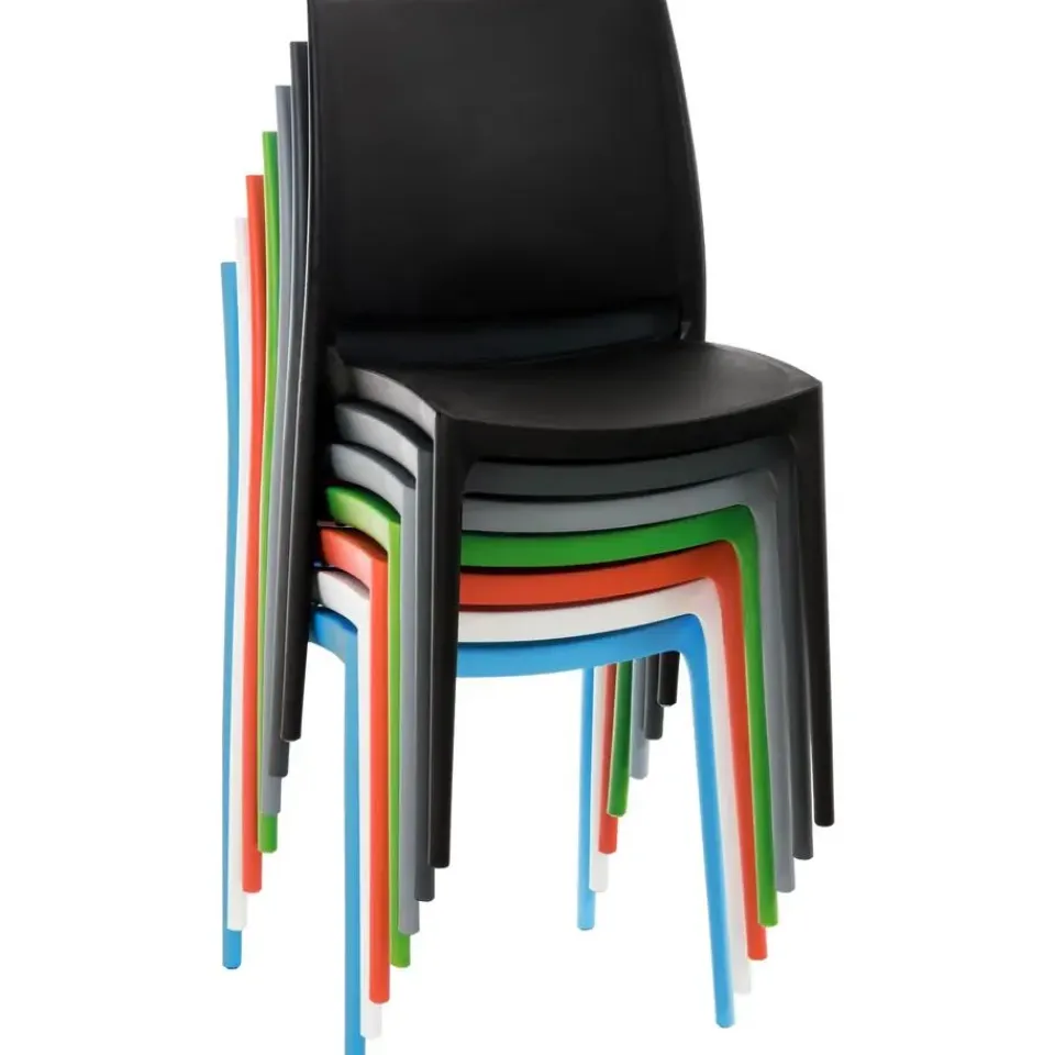 CLP Tuinstoel Meton Kunststof - oranje New