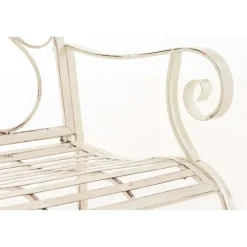 CLP Tuinstoel Punjab Metaal - antiek/creme