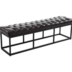 CLP 2-zits Bankje Amun 150 cm - bruin New