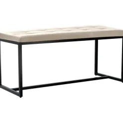 CLP 2-zits Bankje Barci 100 cm - creme Outlet